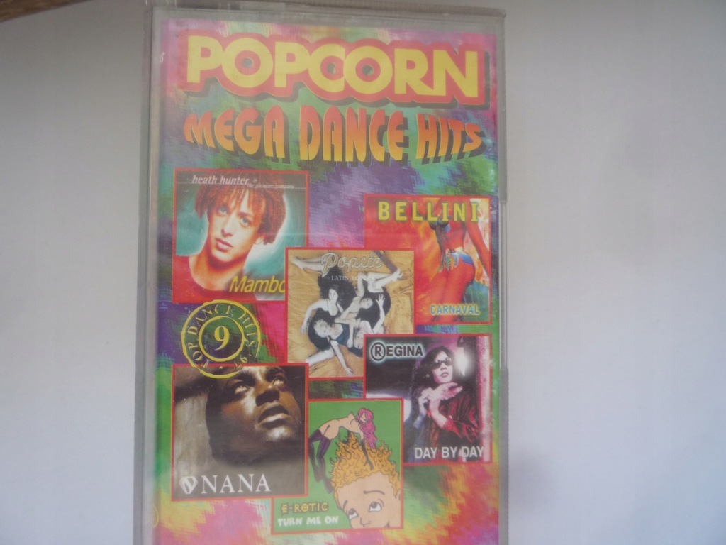 popcorn mega dance hits 9'97 2xmc [kaseta mag. 9210139920 oficjalne