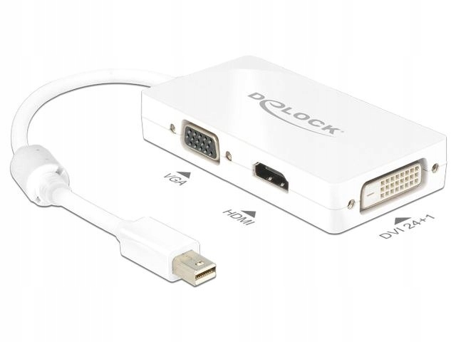 ADAPTER DISPLAYPORT MINI(M) 1.1->HDMI(F)/VGA(F)