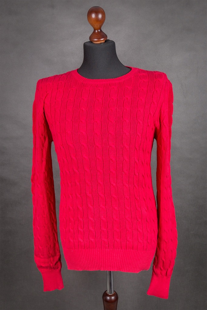 116. SWETER AMERICAN APPAREL CZERWONY L