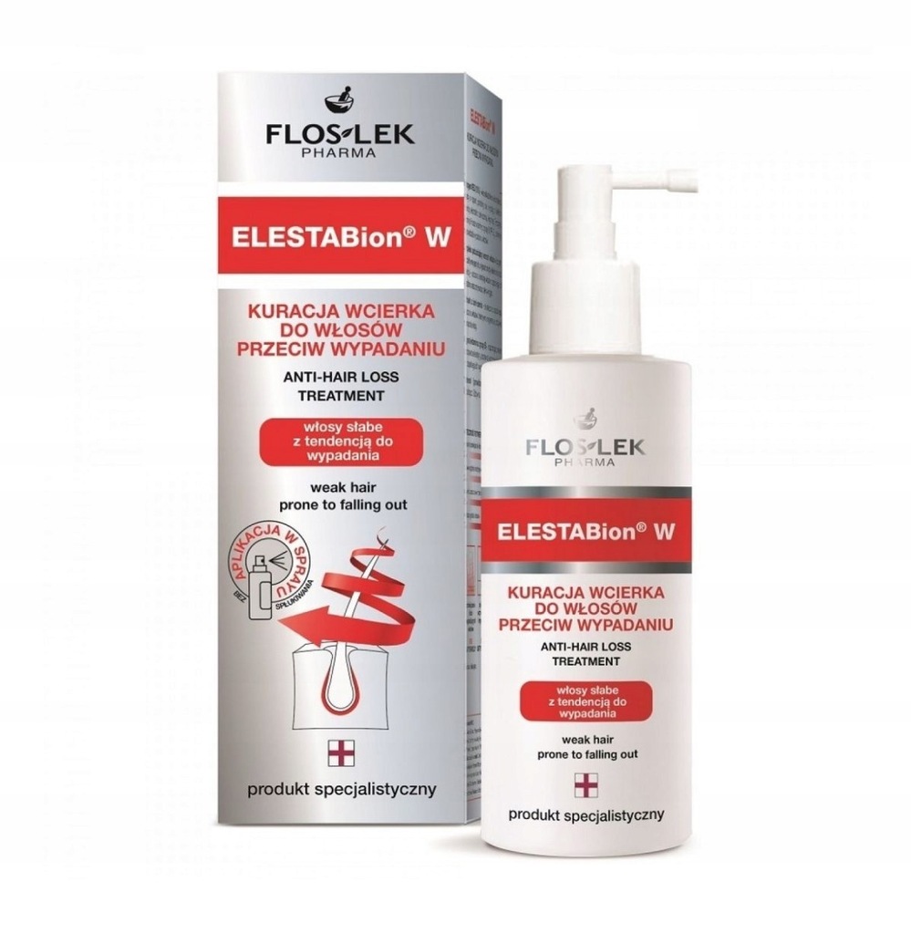 FLOS-LEK ELESTABion W wcierka do włosów wypadanie
