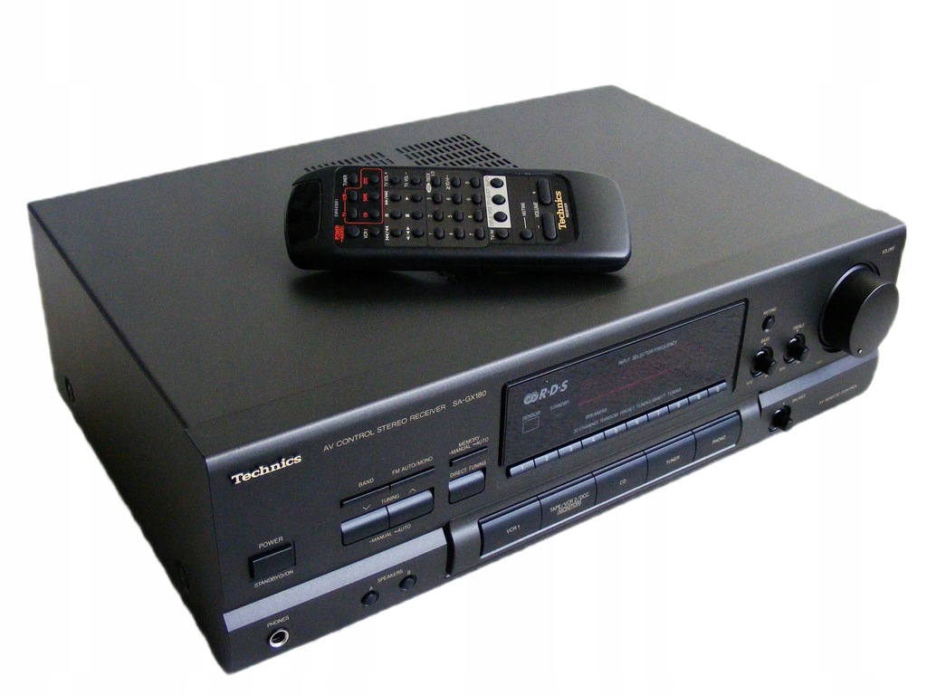 TECHNICS SA-GX180 / RDS Stereo Receiver / 1995r.