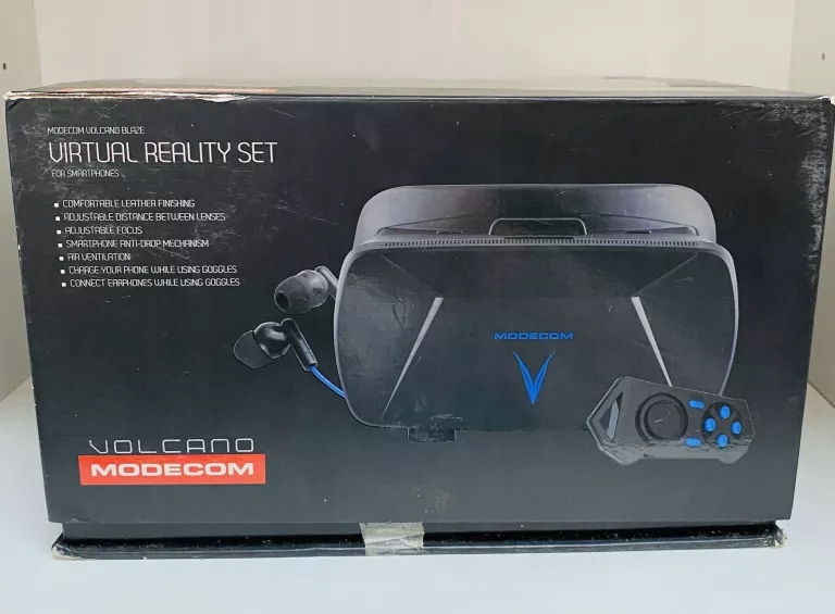 GOGLE VR MODECOM VOLCANO VIRTUAL REALITY SET