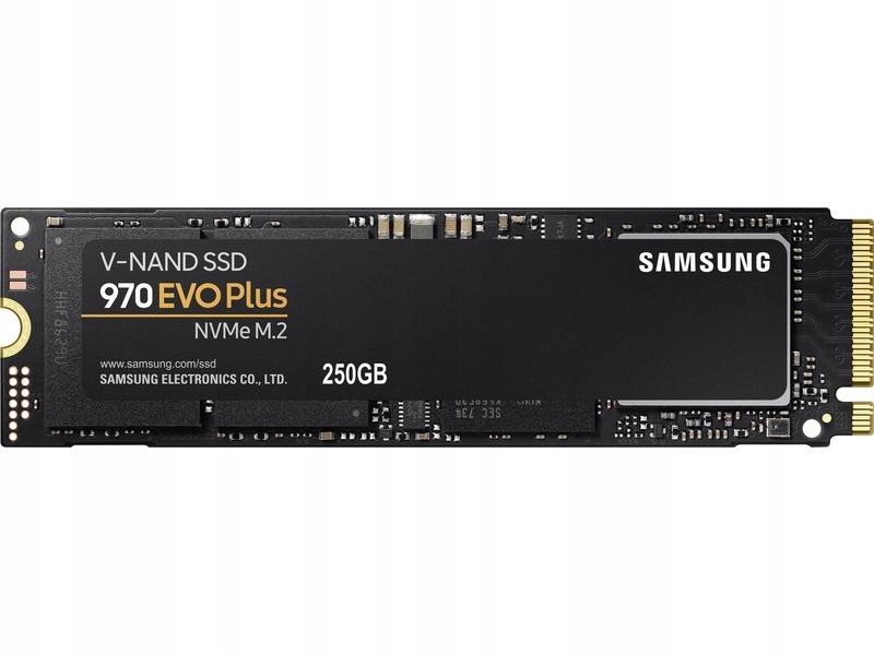 Dysk SSD Samsung 970 EVO PLUS 250 GB M.2 PCIe M.2