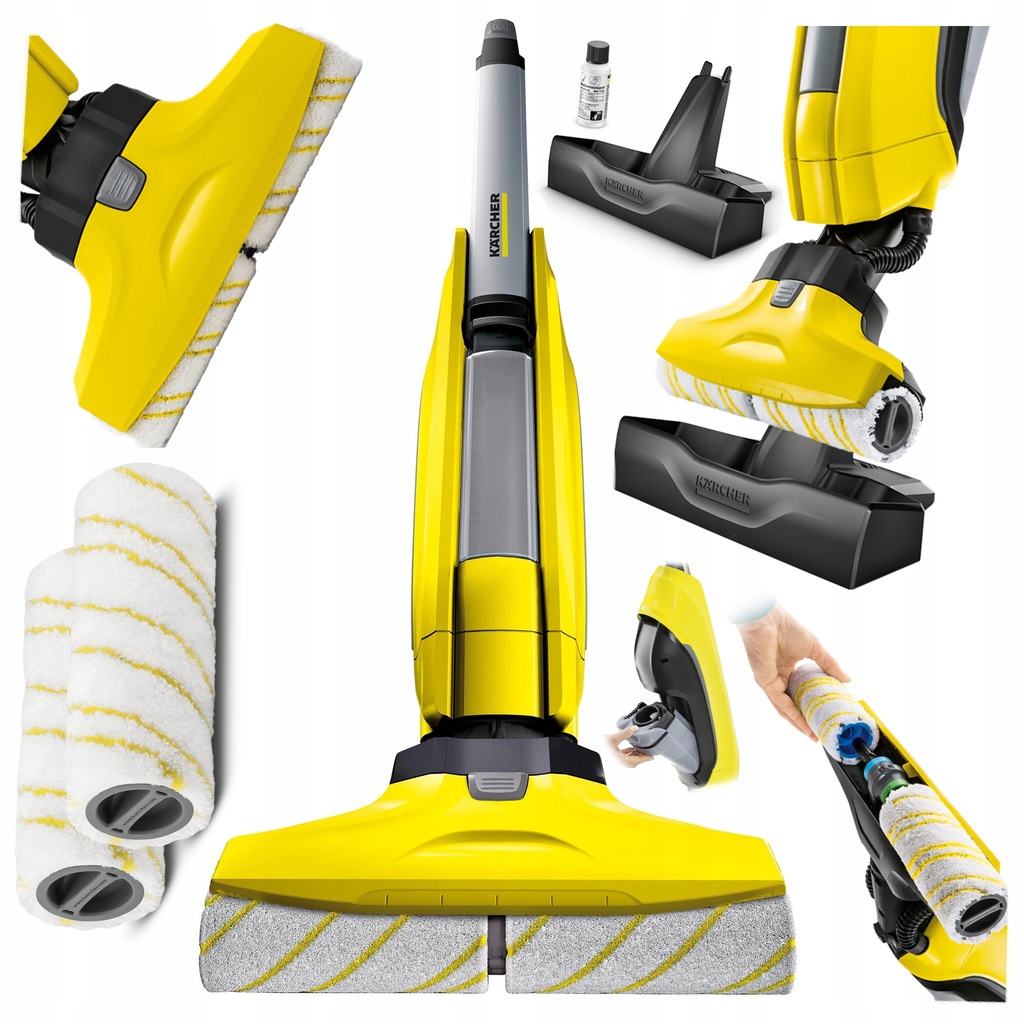 MOP ELEKTRYCZNY KARCHER FC5 ODKURZACZ MYCIE PODŁÓG 11114977097