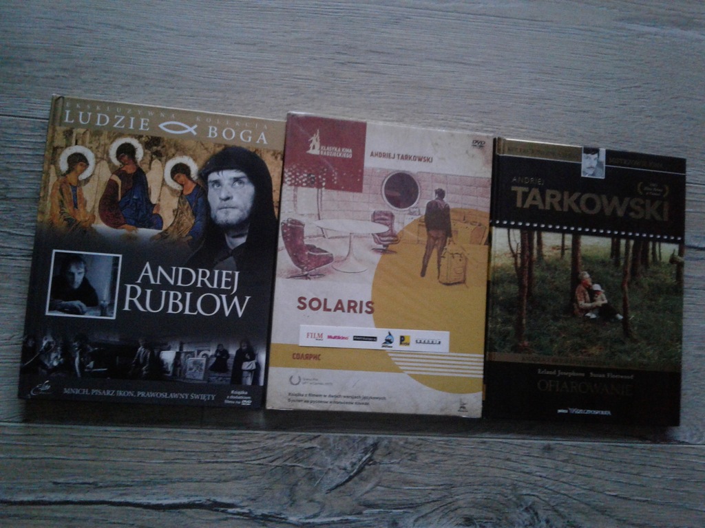 Andriej Tarkowski 3DVD 1 w folii - Solaris / Andriej Rublow / Ofiarowanie