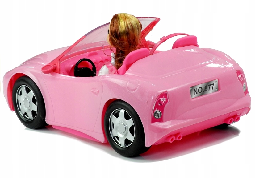 RÓŻOWY KABRIOLET AUTO DLA LALKI BARBIE 7463024475