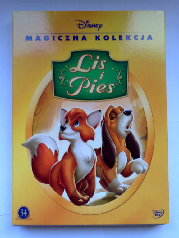 DVD "Lis i Pies" Disney'a