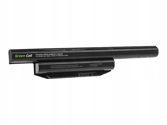 Bateria GREEN CELL do Wybrane modele notebooków marki Fujitsu 4400 mAh 11.1
