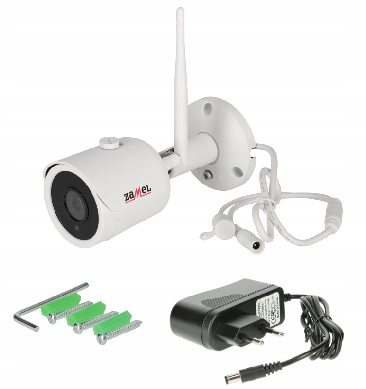 Zamel Kamera Do Monitoringu Wifi Full Hd Zmb 01 9246040851 Oficjalne Archiwum Allegro