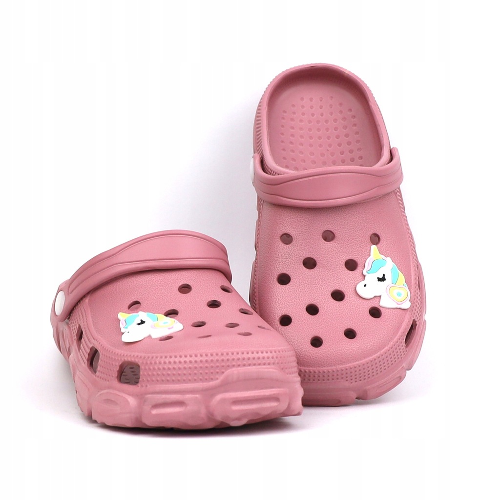 Klapki sandały buty do wody dziecięce RÓŻ +Piny Gratis r. 35