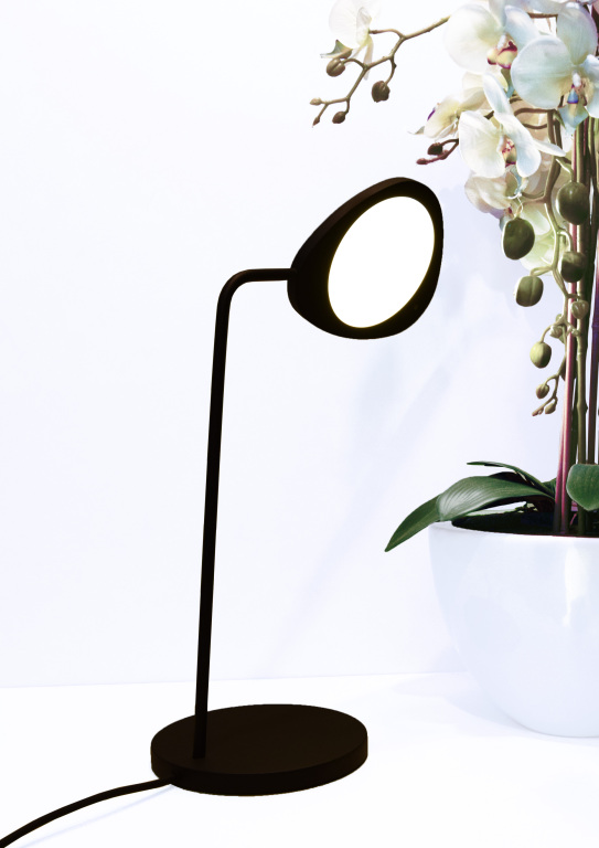 Lampa stołowa LEAF LAMP marki MUUTO czarna