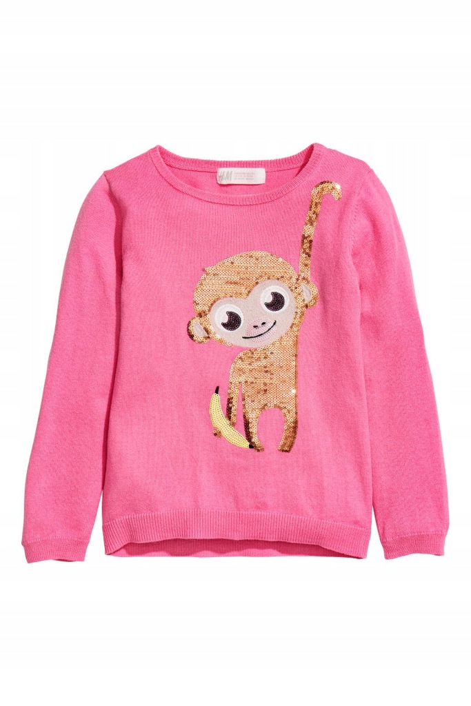 H&M Sweter z motywem rozm. 98/104 cm, 2-4L