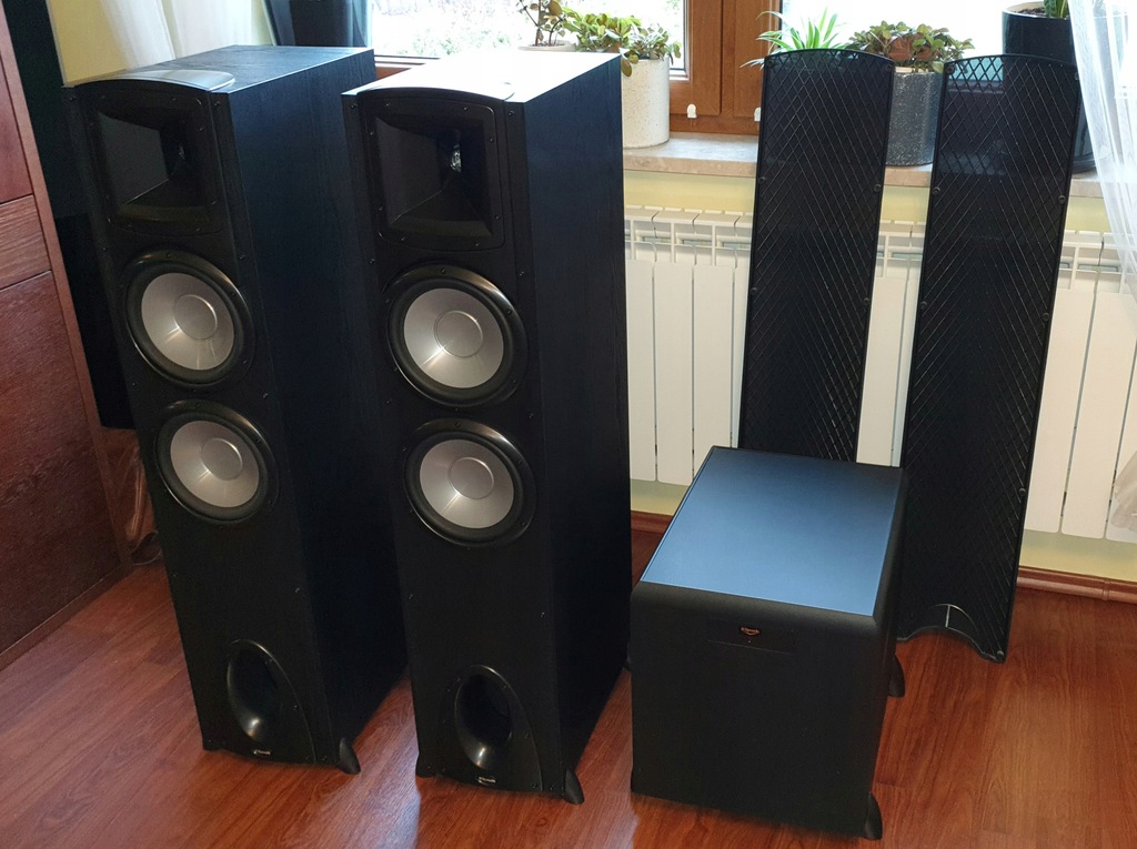 Klipsch kpl. 2szt. F-30 Subwoofer SW-450 jak NOWE