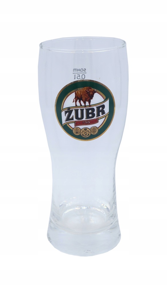 SZKLANKA do piwa ŻUBR 0,5 l