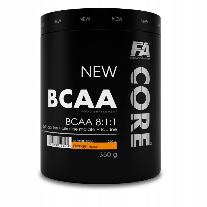 FA CORE BCAA 8:1:1 350g AMINOKWASY LEUCYNA ALANINA