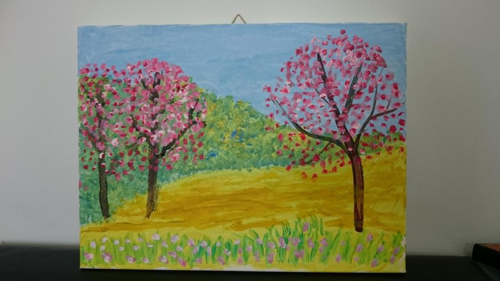 Kwitnące drzewa