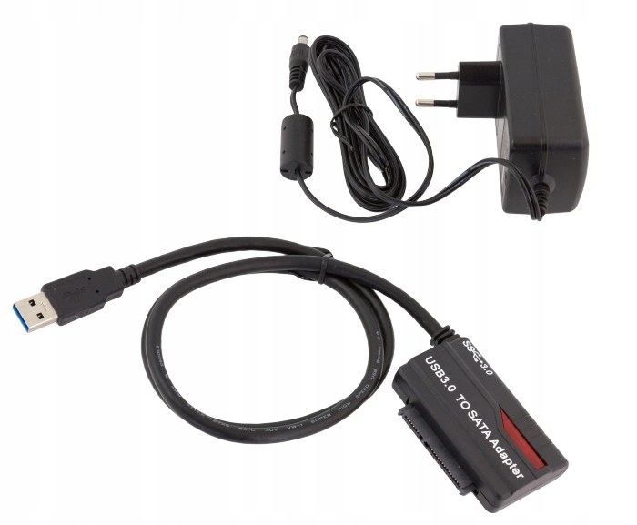 ADAPTER USB 3.0 DO SATA 2,5 3,5 COMBO DVD HDD SDD