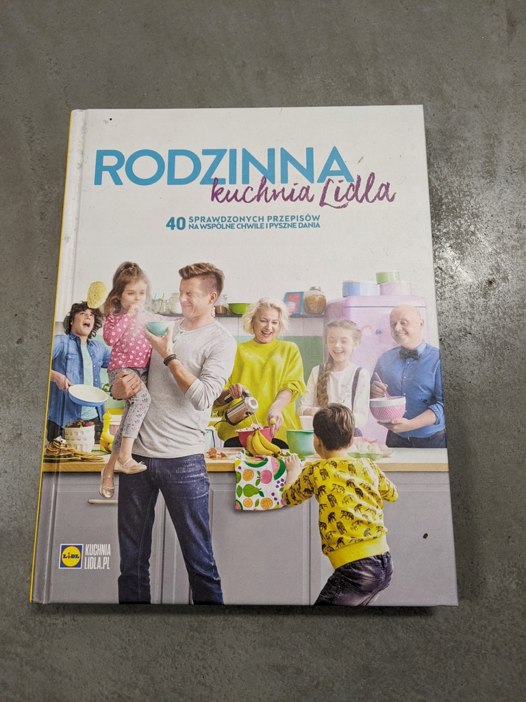 Książka "Rodzinna kuchnia Lidla"