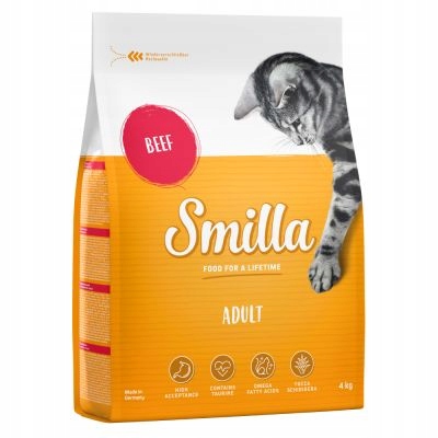 Sucha karma dla kota Smilla Adult 4kg wołowina