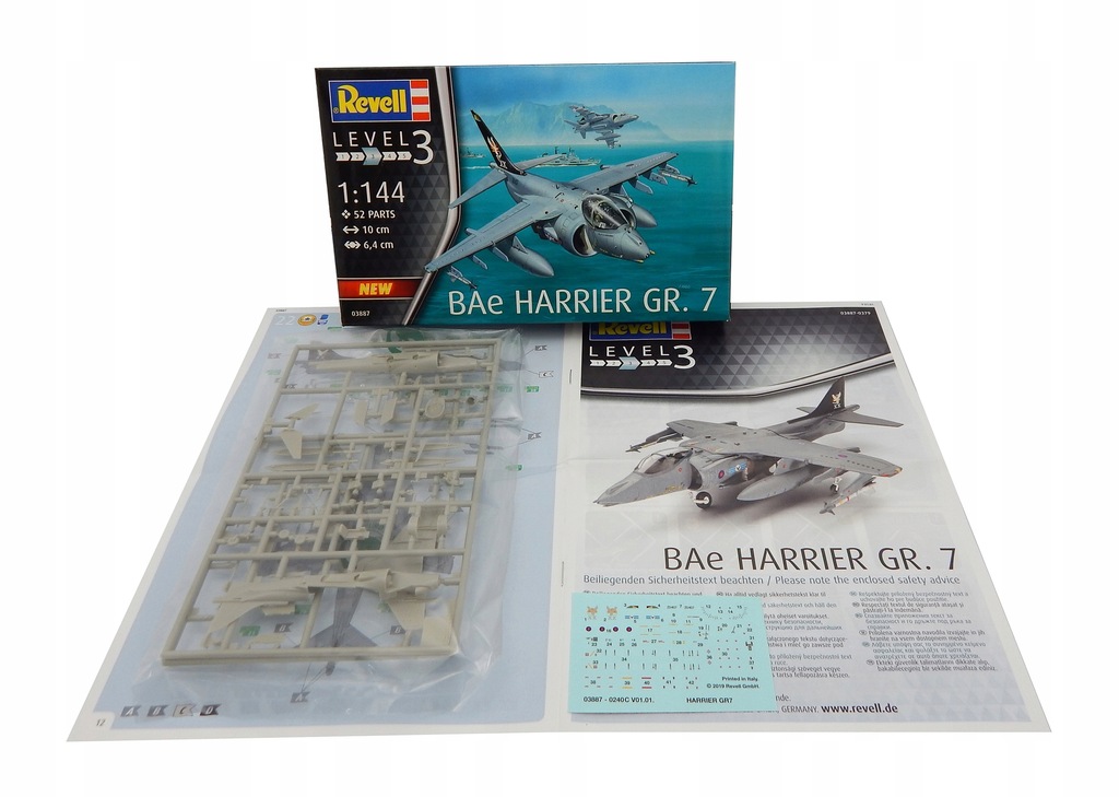 Купить A8233 Модель самолета BAE HARRIER GR.7: отзывы, фото, характеристики в интерне-магазине Aredi.ru
