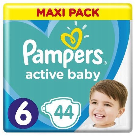 Pampers Zestaw pieluch Active Baby Maxi Pack 6 (13