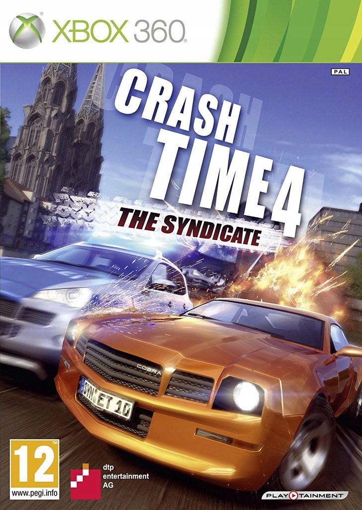 XBOX 360 CRASH TIME IV: THE SYNDICATE