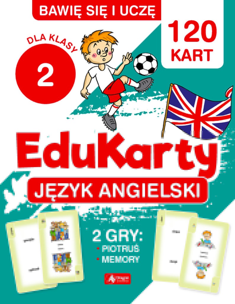 JĘZYK ANGIELSKI DLA KLASY 2. EDUKARTY - Bartłomiej Paszylk [KSIĄŻKA]