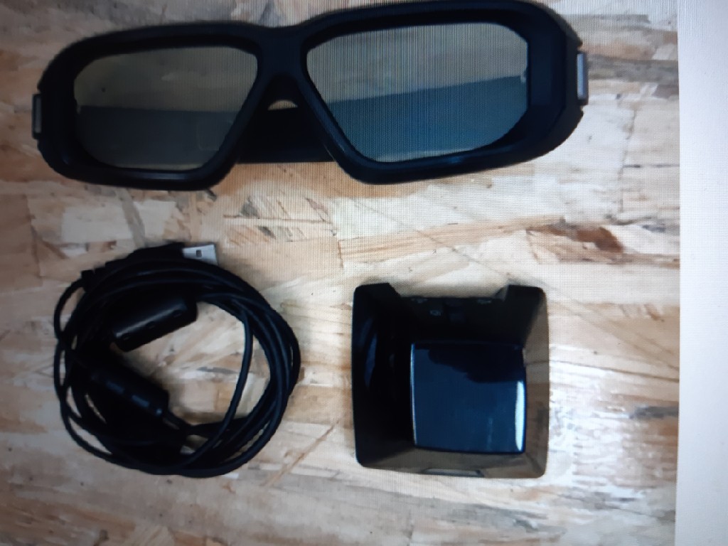 Okulary 3D Nividia 3D Vision 2 Wireless Kit.