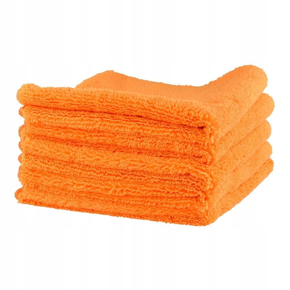 MIKROFIBRA SUPER SOFT ORANGE 40x40 420gsm - 5szt