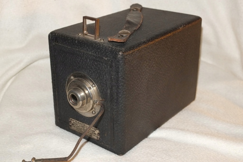 Ponad 100 letnia uliczna kamera POST CARD MANDEL-ETTE CHICAGO 1914 r .