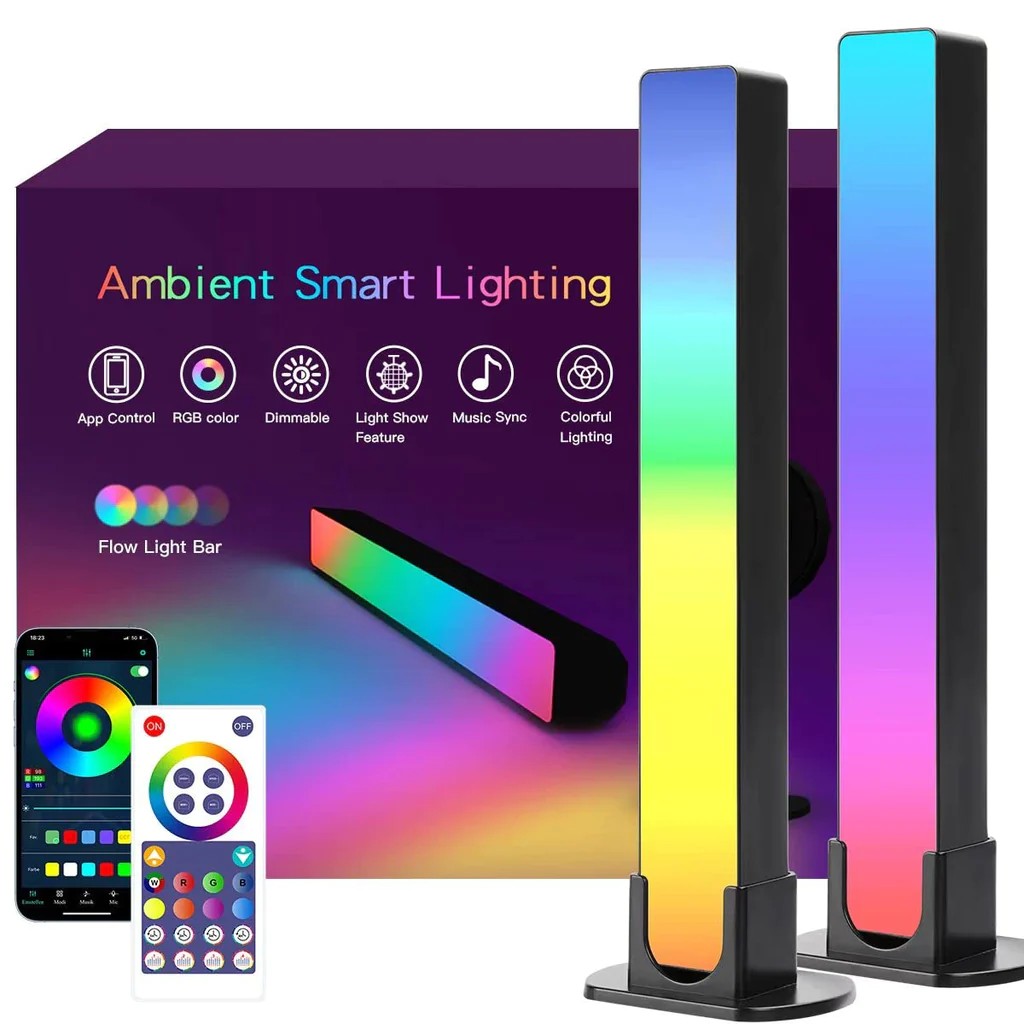 Zestaw lamp Snader Smart Desk RGB ambient Sync 2 szt.