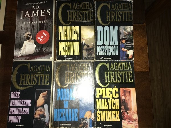 Agatha Christie kryminały BLAIR WITCH  zestaw 9szt