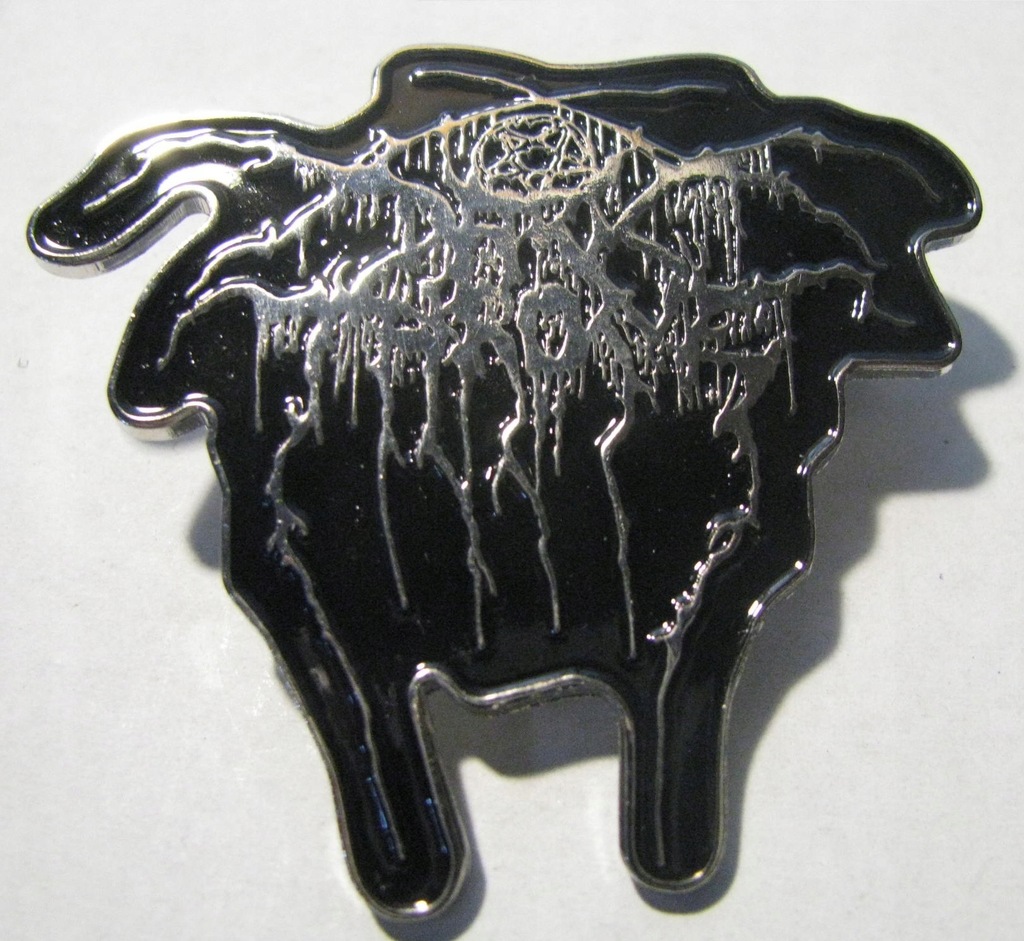 DARKTHRONE black metal pin metalowy przypinka