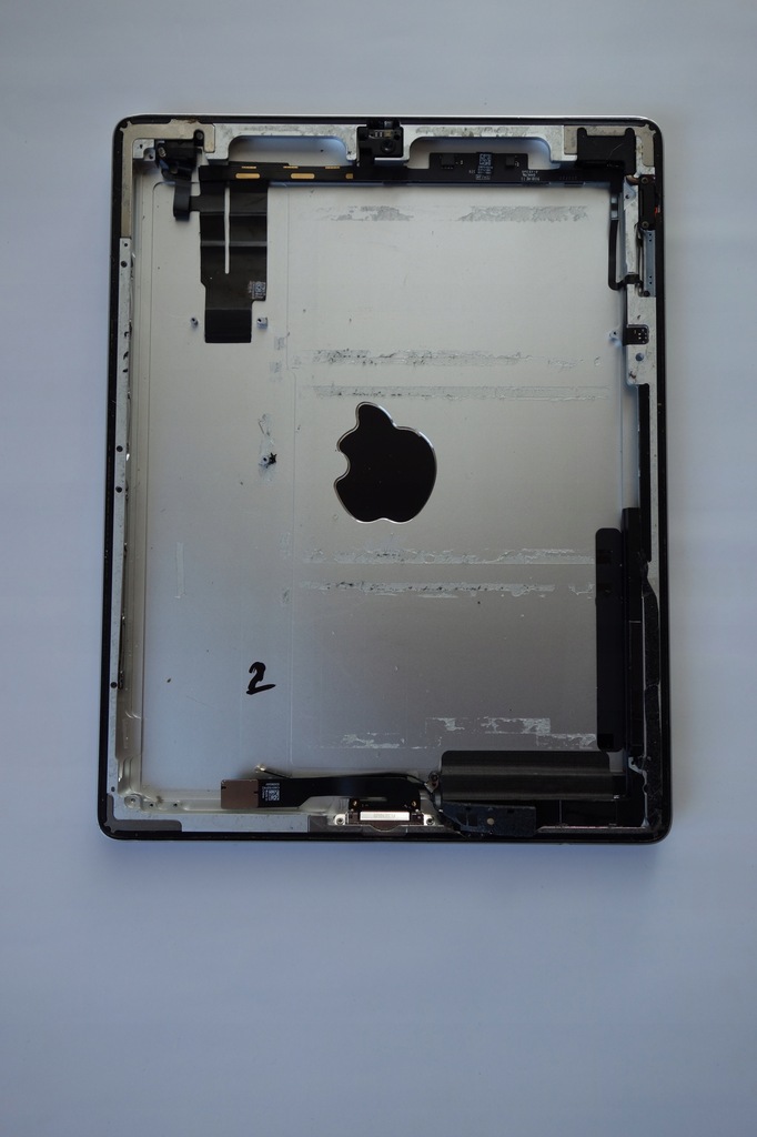 Apple IPAD 2 A1395 OBUDOWA GNIAZDO KAM TAŚMA ORG