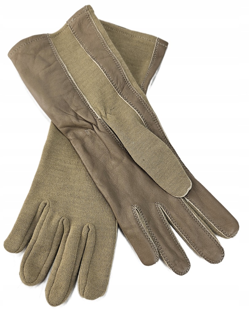 Rękawice pilota armia holenderska ARAMID rozm. 10 (XL) NOWE coyote