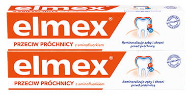 Elmex Pasta do zębów przeciw próchnicy 75ml 2szt