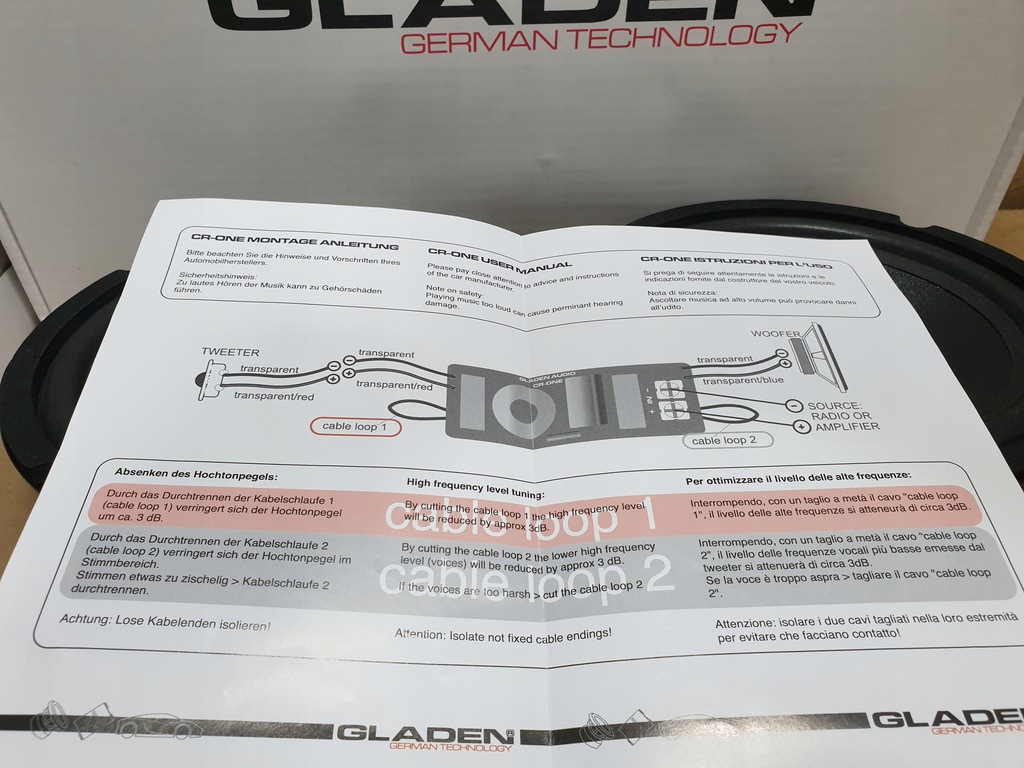 Купить Gladen One Extreme 200 T5: отзывы, фото, характеристики в интерне-магазине Aredi.ru
