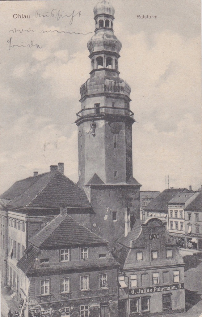 Oława - 1907 r. Ratusz