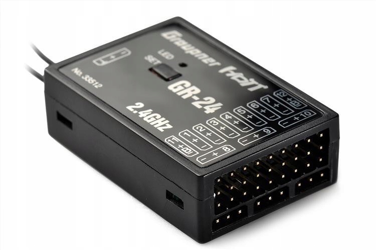 Купить Приемник Graupner GR-24 2,4 ГГц FHSS HoTT: отзывы, фото и ...