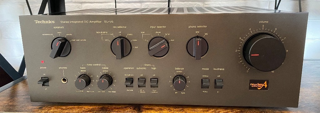 Wzmacniacz Technics SU-V6 PO RENOWACJI PHONO MM MC