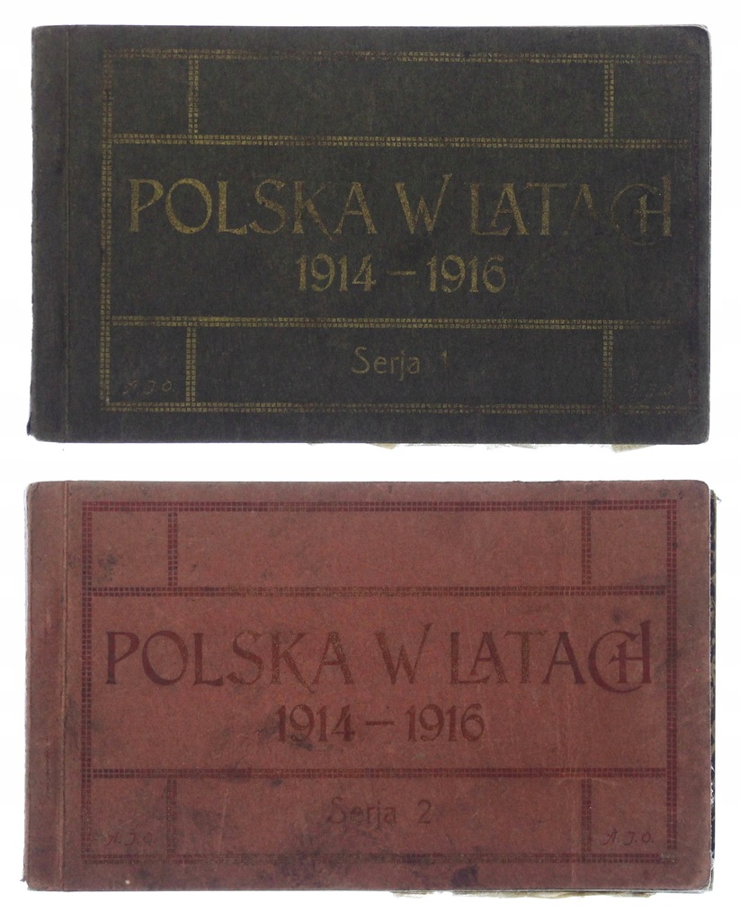 POLSKA W LATACH 1914-1916 SERJA 1,2 - 22 POCZTÓWKI