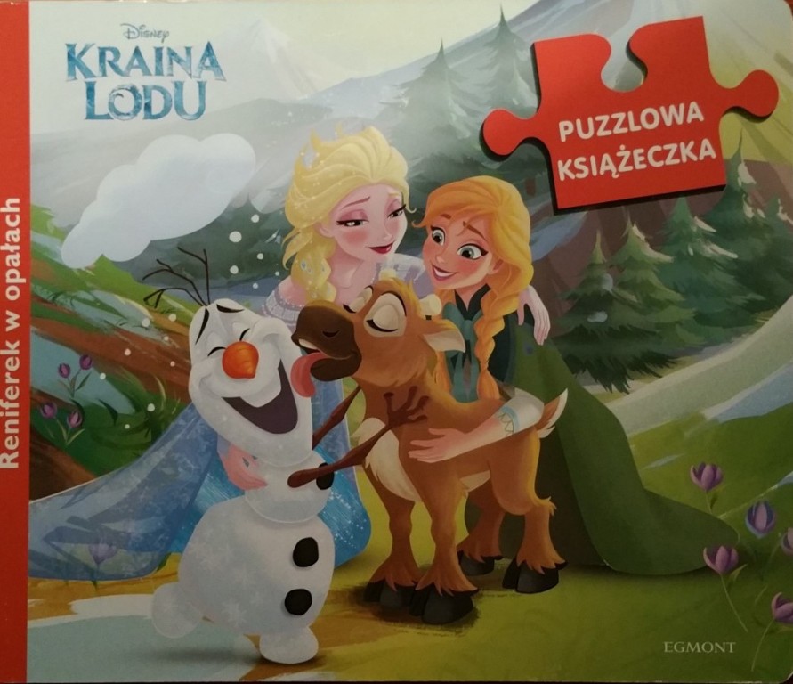 Puzzlowa książeczka Kraina Lodu, Frozen