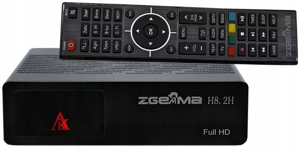 TUNER satelitarny ZGEMMA H8.2H Combo SAT+DVB-t2/C