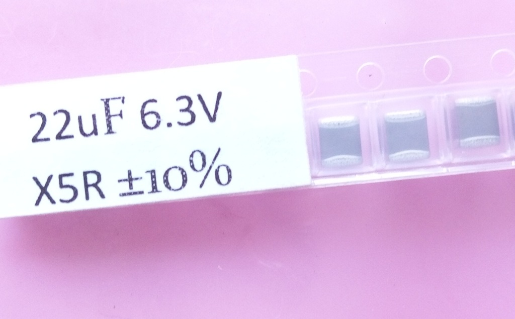 [20szt] 22uF 6.3V kondensator SMD 1210 ceramika