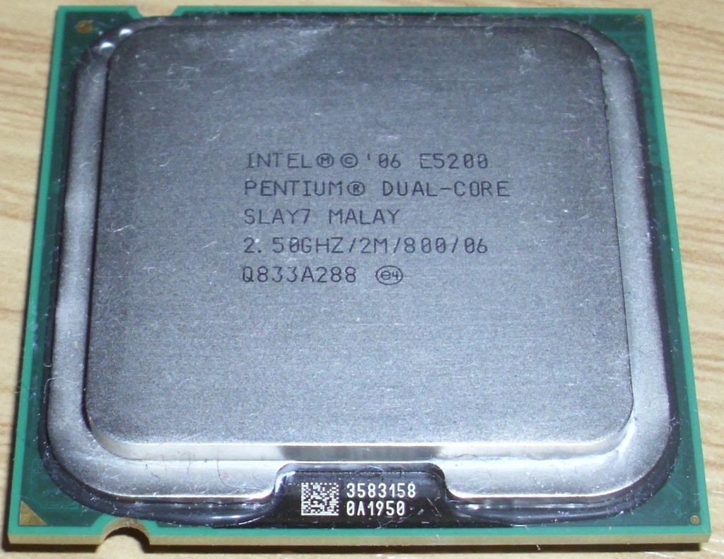 Procesor Pentium E5200 2x2,5Ghz LGA775