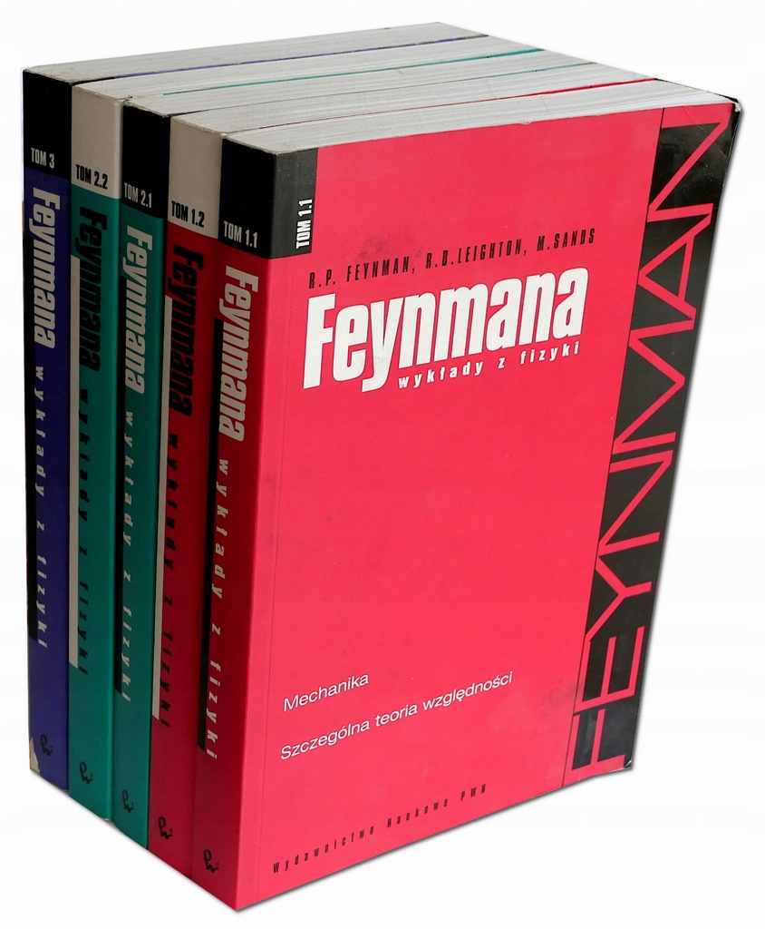 Feynmana wykłady z fizyki T. 1-5 - R. P. Feynman