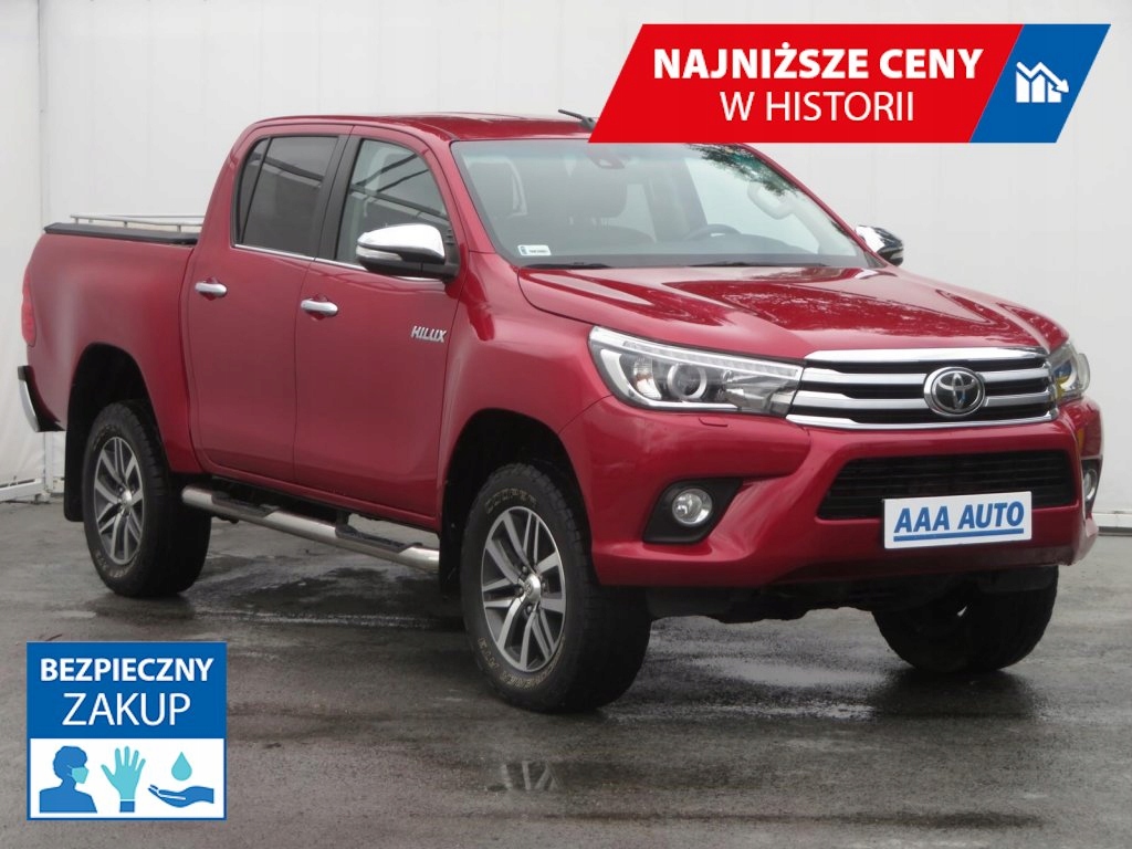 Toyota Hilux 2.4 D-4D , Salon Polska, Serwis ASO