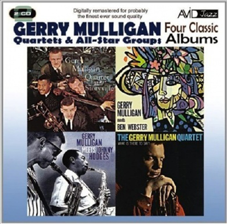 MULLIGAN GERRY 4 CLASSIC ALBUMS 2CD REMASTER PROMO