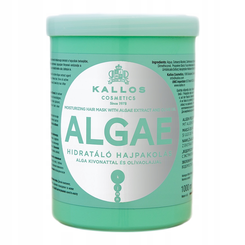 Algae Moisturizing Mask With Algae Extract And Oli