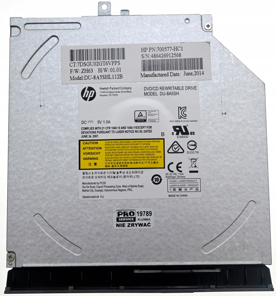 Napęd DVD HP ProBook 450 G2
